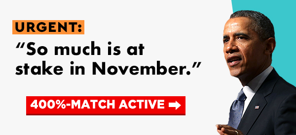 So much is at stake in November - Barack Obama